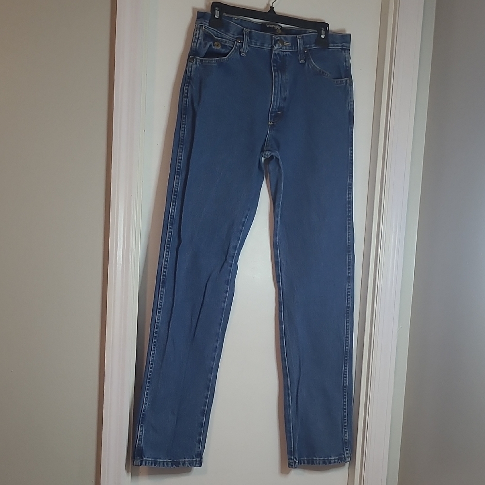 Mens Wrangler George Strsit Collection Straight Leg Jeans, 31x34.